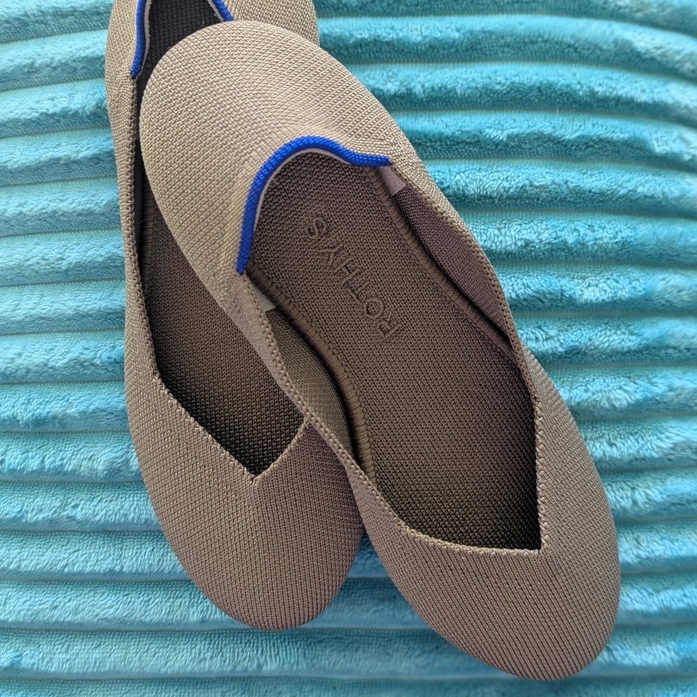 Rothy's Men's Tan Slip-On Shoes